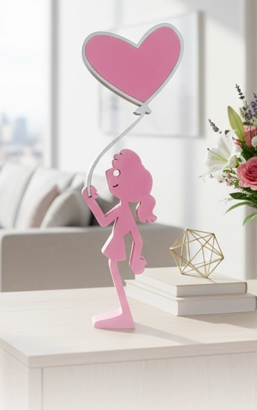 Girl balloon