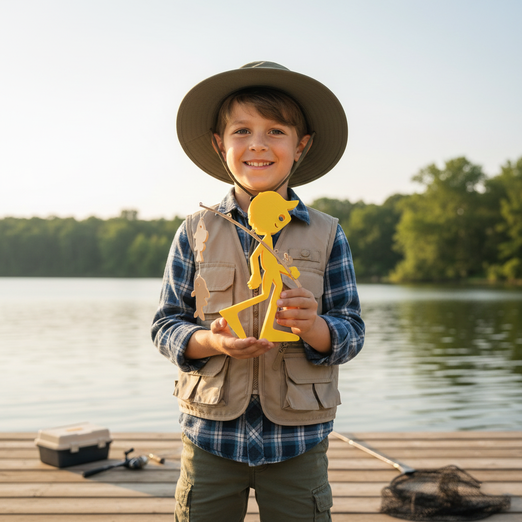 Boy Fishing