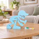 Boy Playing Marbles