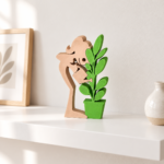 Woman Watering Plant