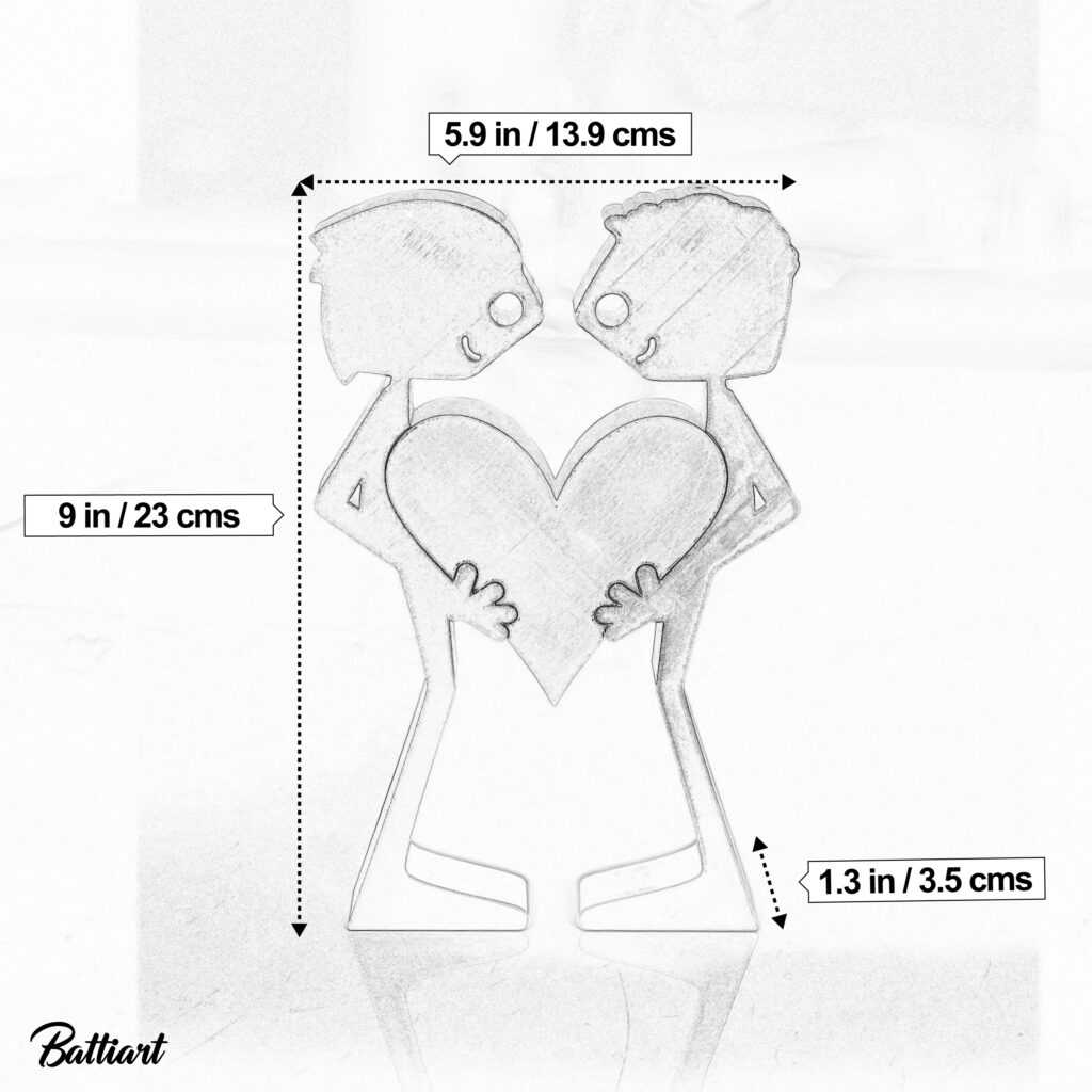 Two Men United by Love