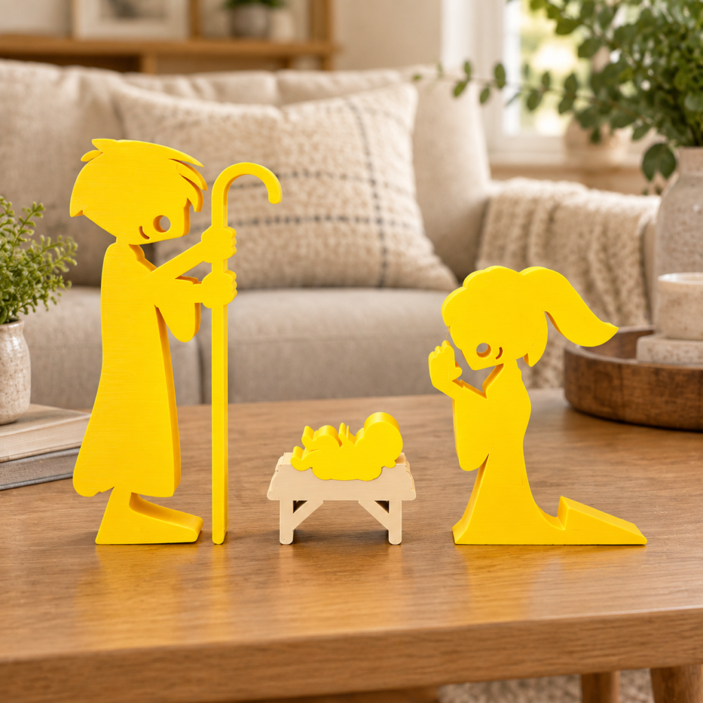 Minimalist Nativity