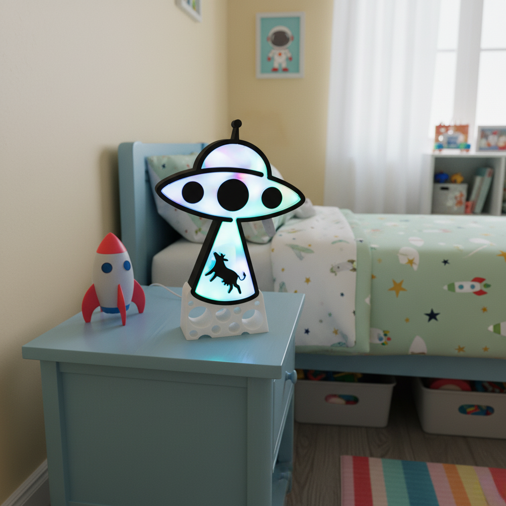 UFO Cow Abduction