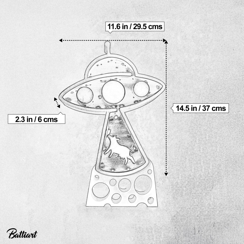 UFO Cow Abduction
