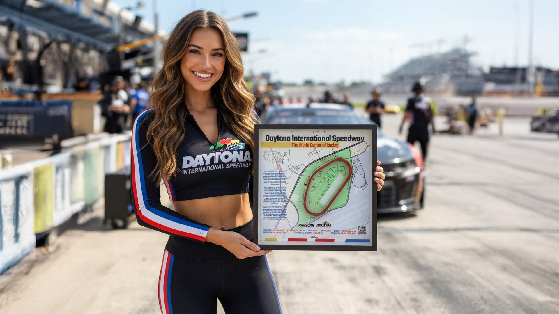NASCAR Track Art
