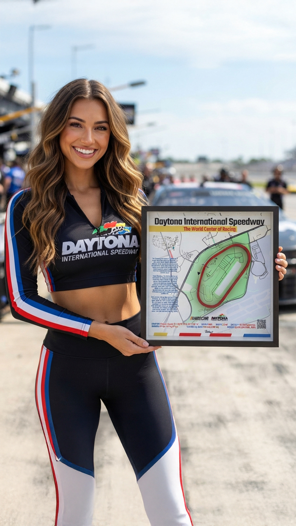 NASCAR Track Art