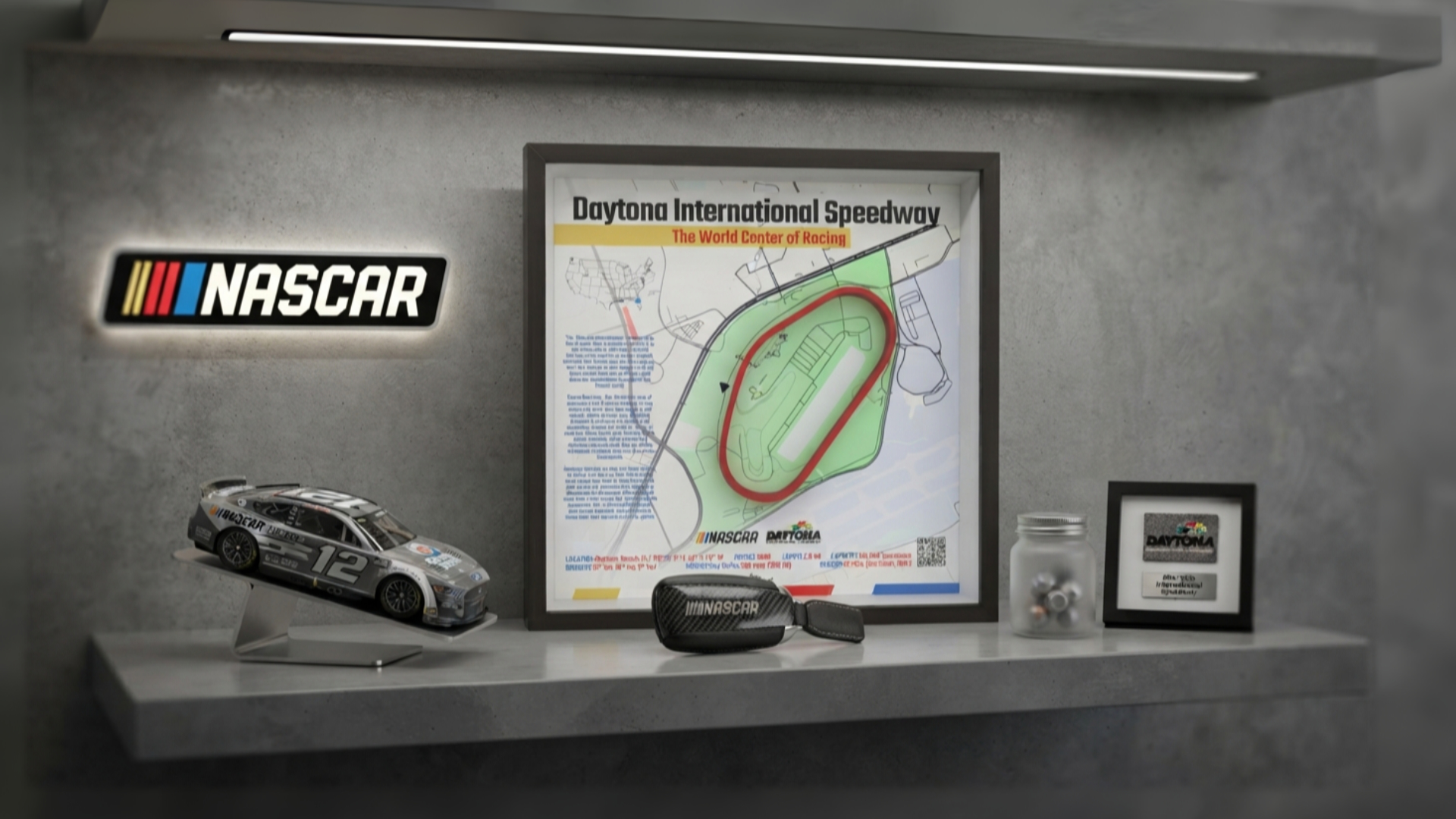 NASCAR Track Art