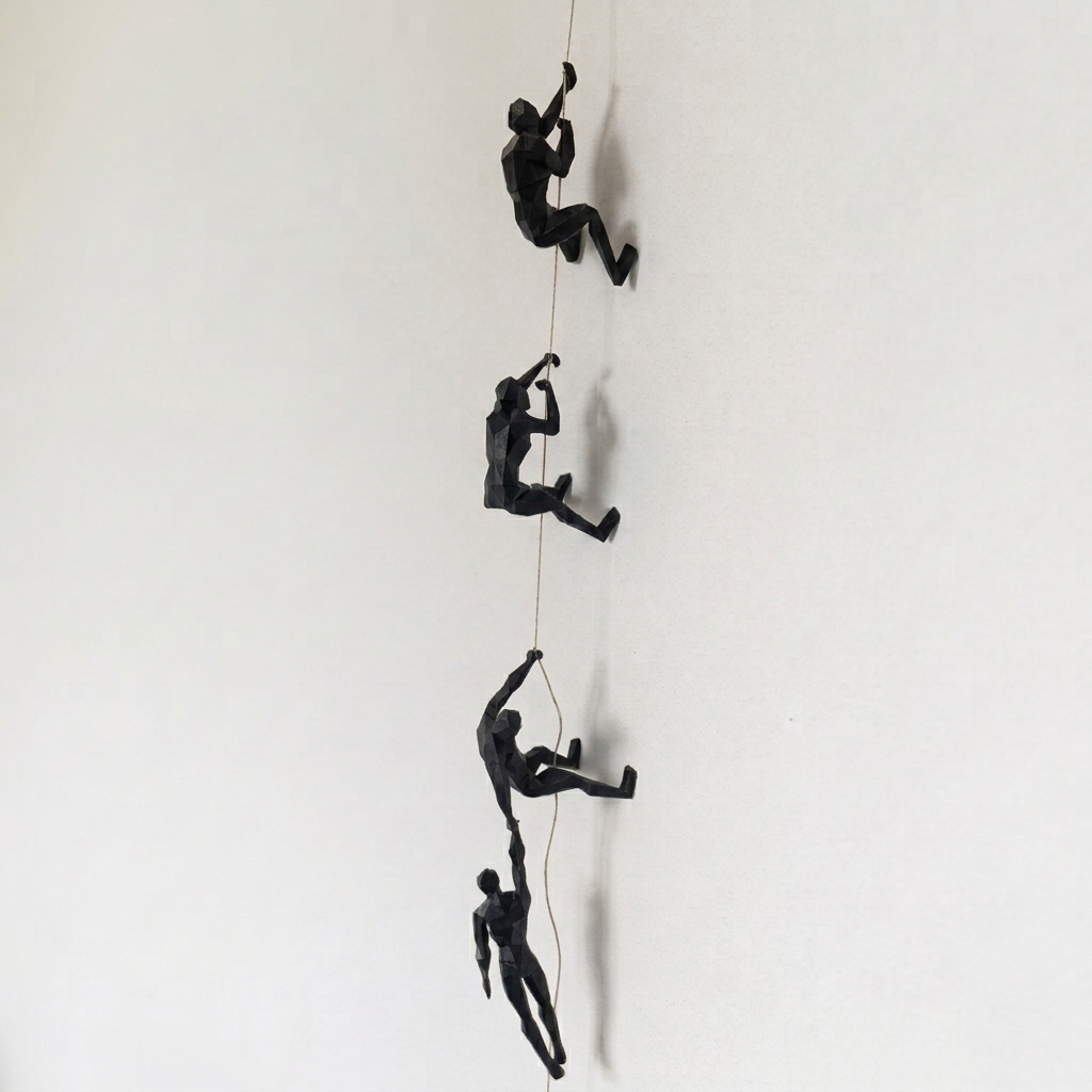 4 Climbing Men