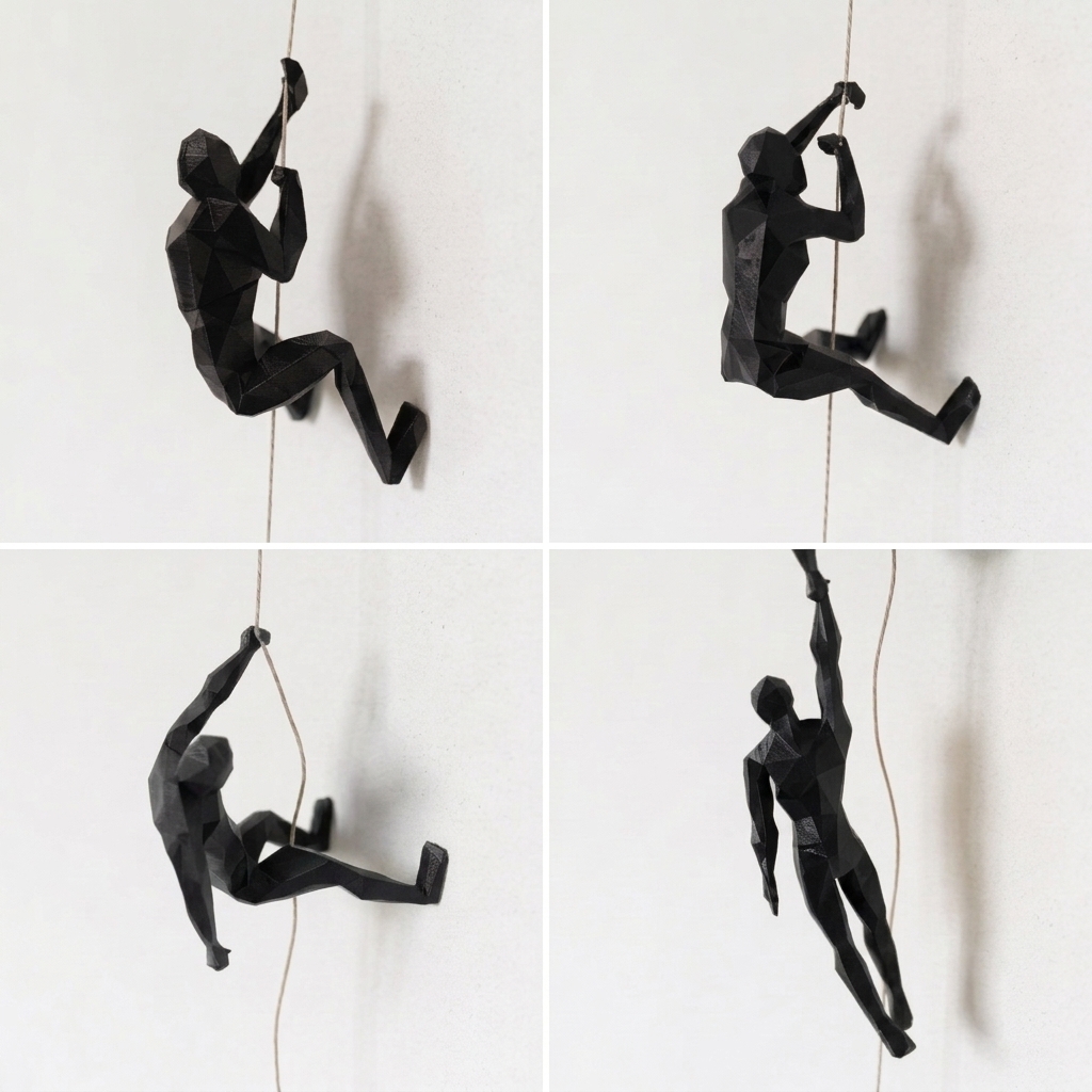 4 Climbing Men