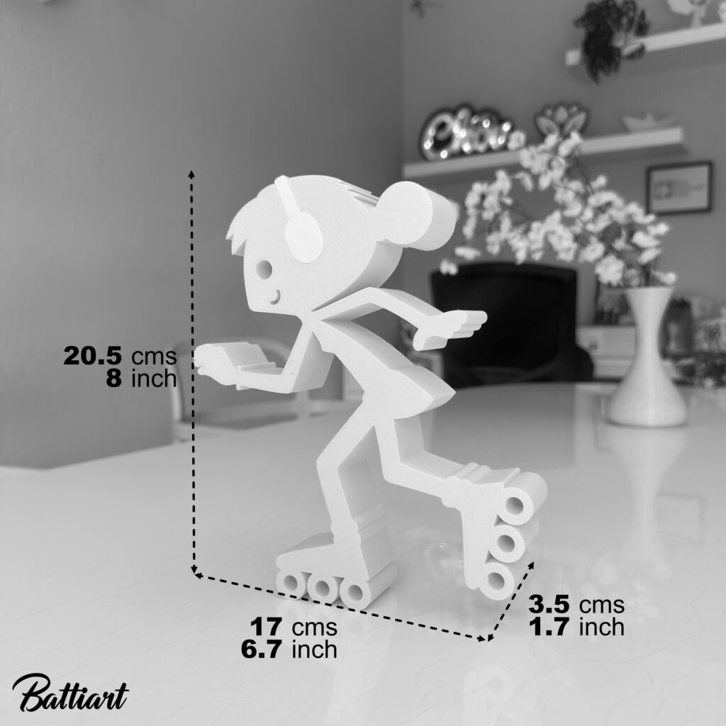 Roller Skating Girl