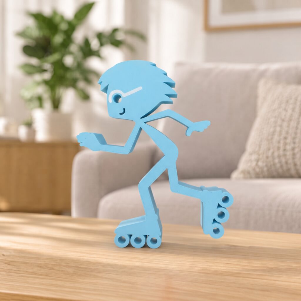 Roller Skating Boy