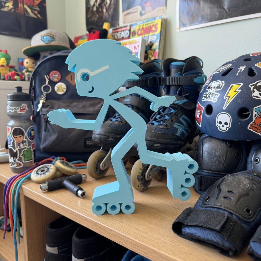 Roller Skating Boy
